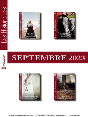 cover image of Pack mensuel Les Historiques--4 romans (Septembre 2023)
